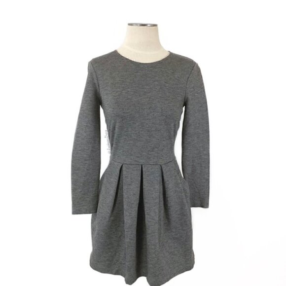 Wilfred Artizia Tartine Long Sleeve Back Zip Dress Size 4 - Picture 3 of 8